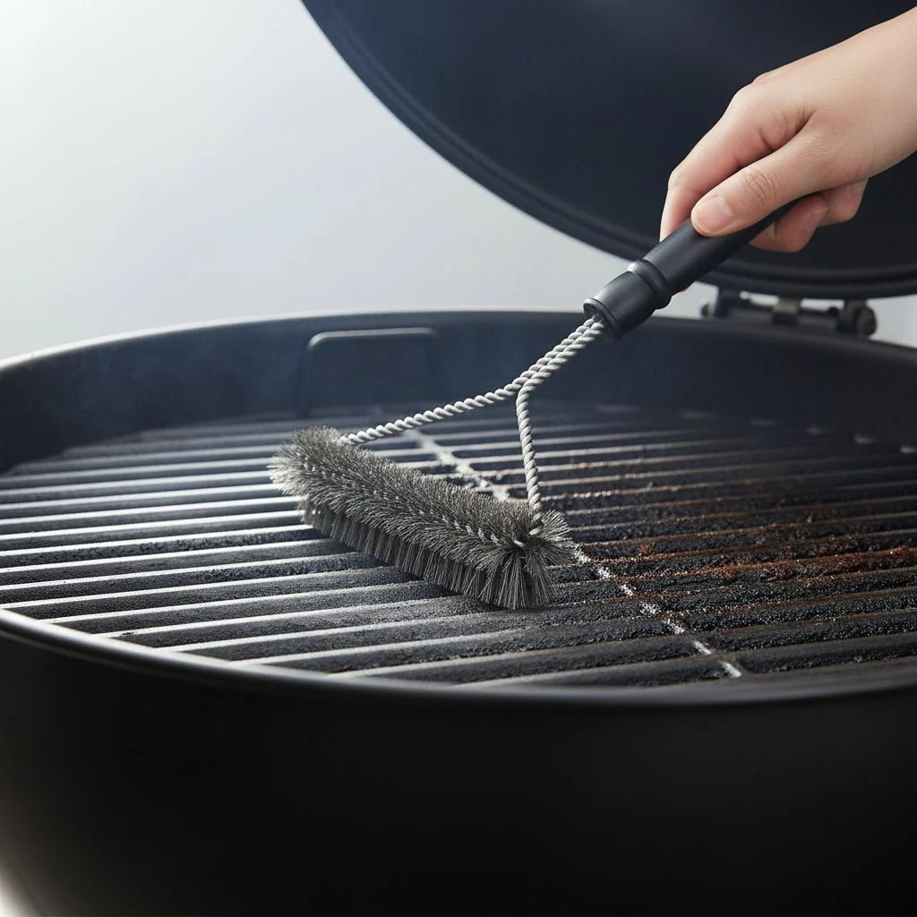 FLAMEBRUSH Stainless Steel Grill Brush