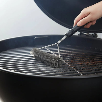FLAMEBRUSH Stainless Steel Grill Brush