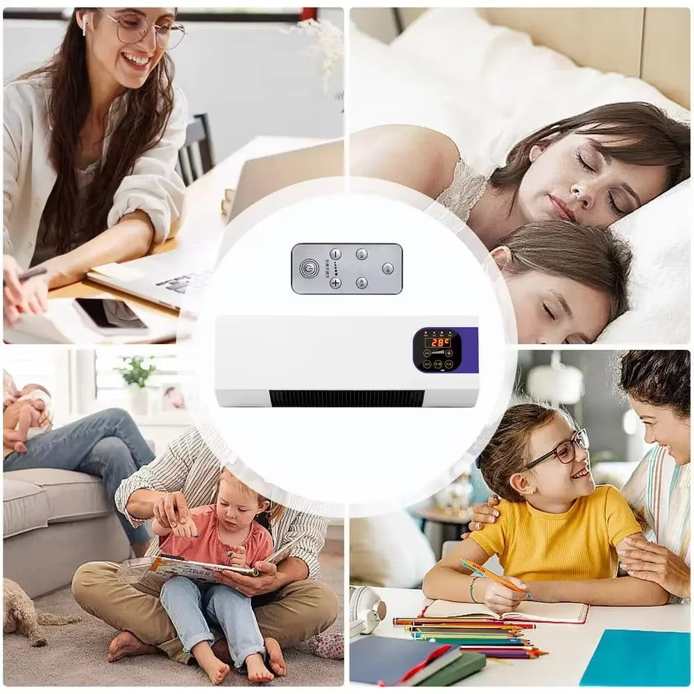 Energy-Saving Air Cooler Fan with Heating & Remote