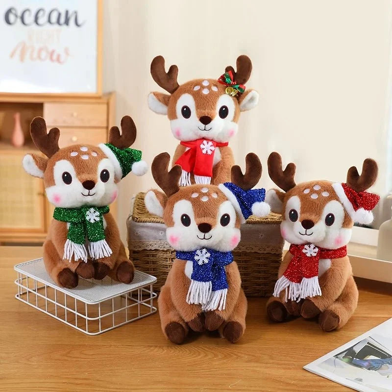 CUDDLESCARF Charming Christmas Plush Doll