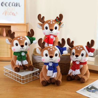 CUDDLESCARF Charming Christmas Plush Doll