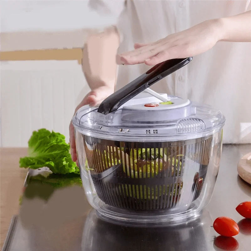 SPINFRESH Battery-Powered Salad Spinner