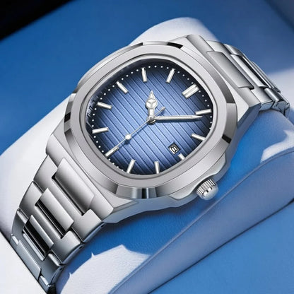 IRONBLOCK Robust Waterproof Military Square Watch