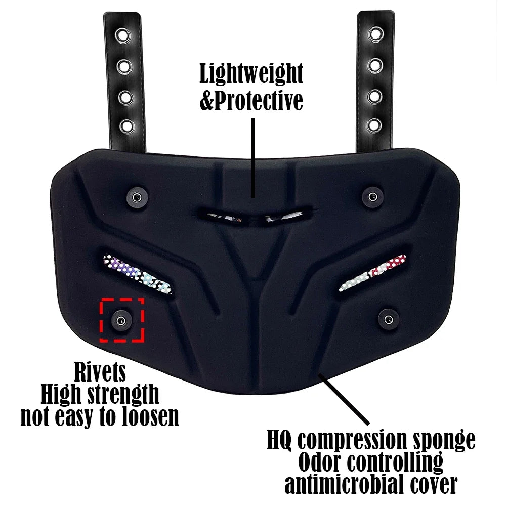 GRIDGUARD American Football Back Protection Plate