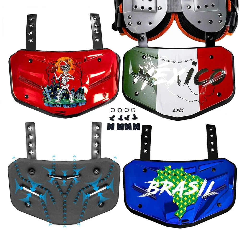 GRIDGUARD American Football Back Protection Plate