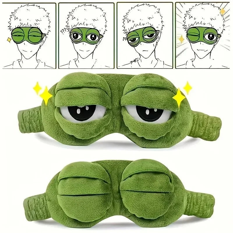 FROGSNOOZE 3D Frog Sleep Mask