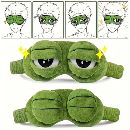 FROGSNOOZE 3D Frog Sleep Mask