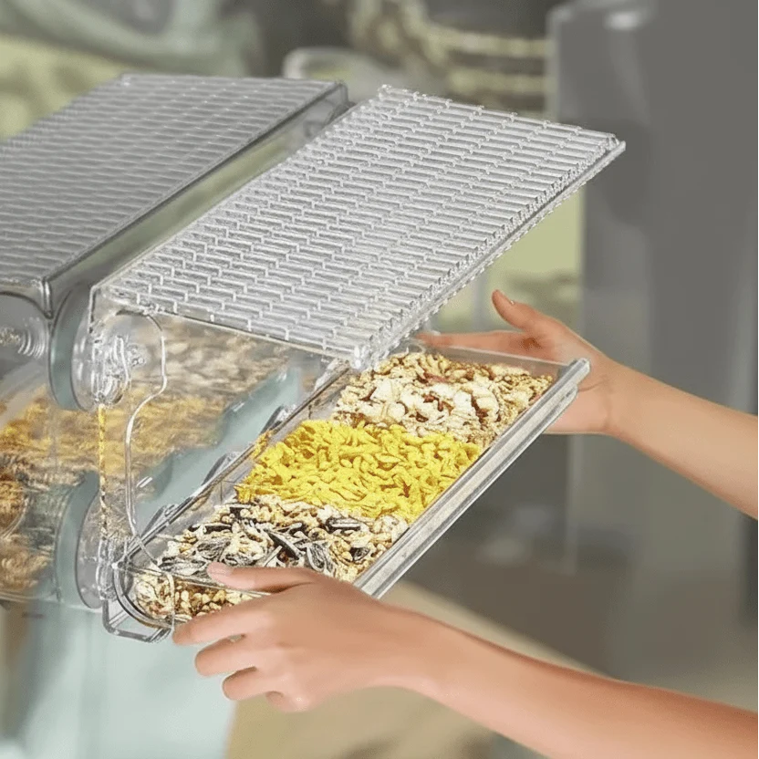 SKYVIEWFEED Transparent Window Feeder Station