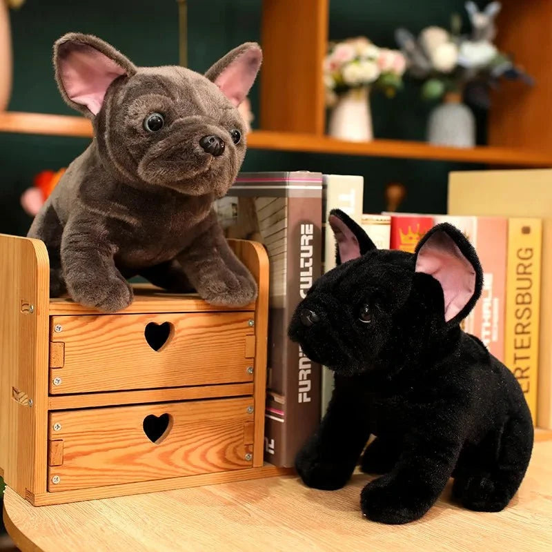 BULLDOFY Realistic Bulldog Plush Toy