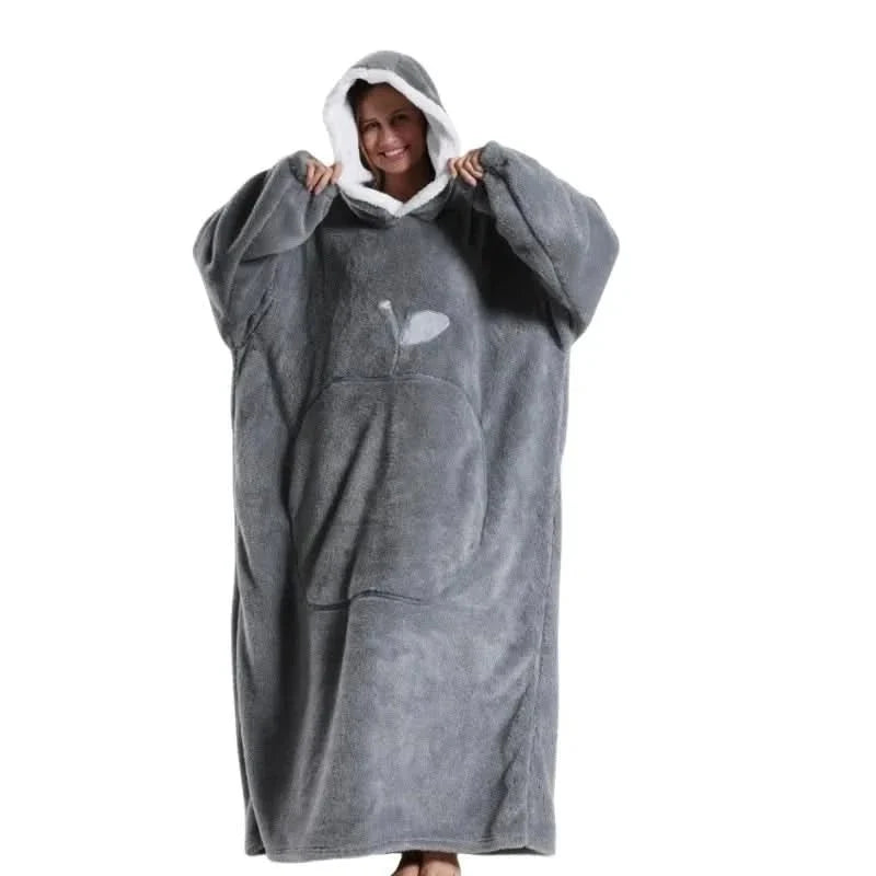 KUSCHELHOOD Oversized Fleece Hoodie