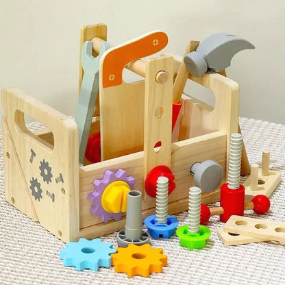 WOODTOOLS Montessori Wooden Tool Kit
