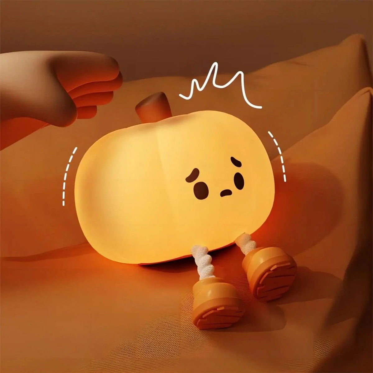PumpkinShape Light Soothing Night Light