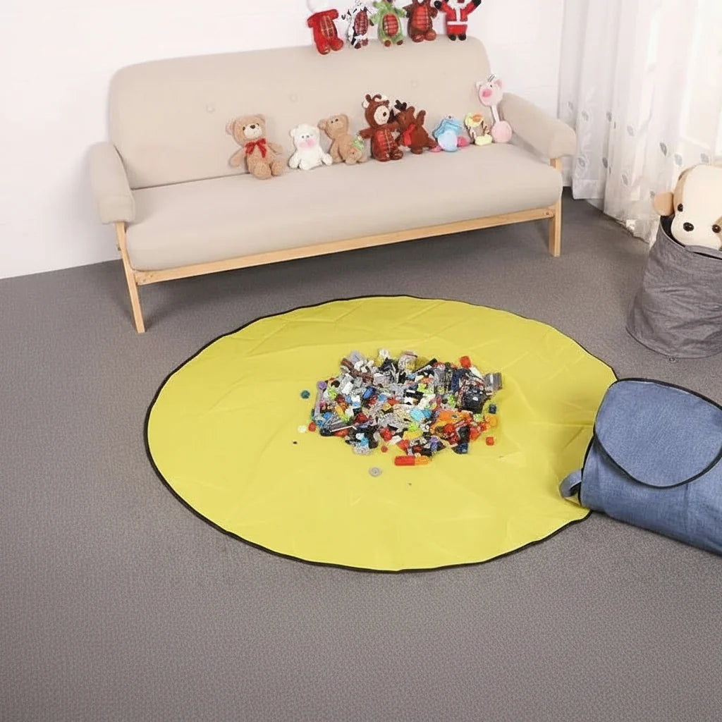 Toy Storage Box with Removable Play Mat Storage Solution