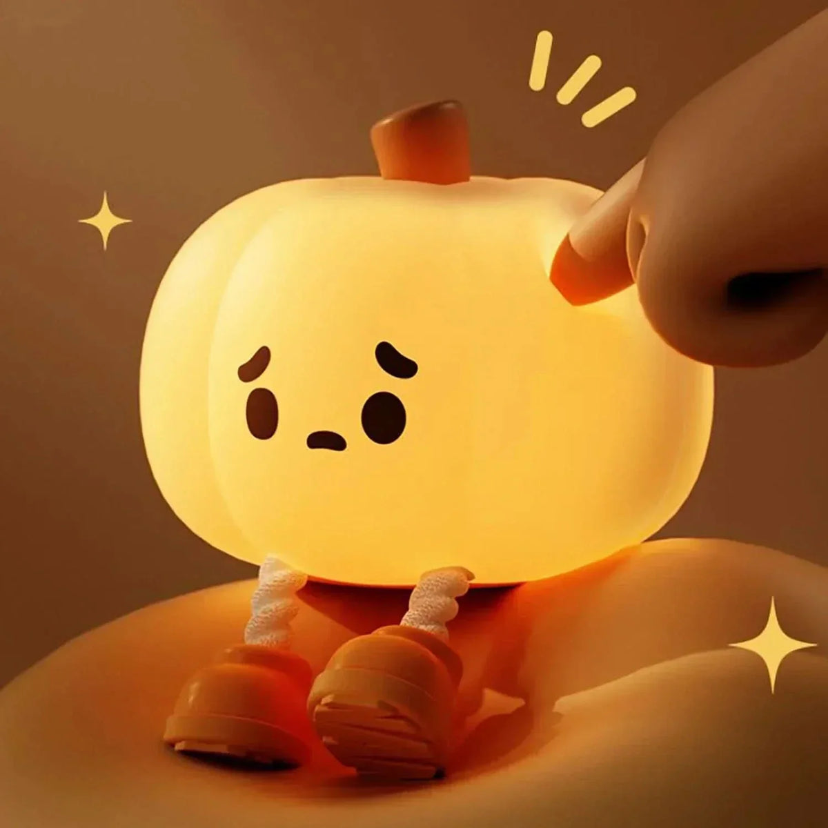 PumpkinShape Light Soothing Night Light - iwt2