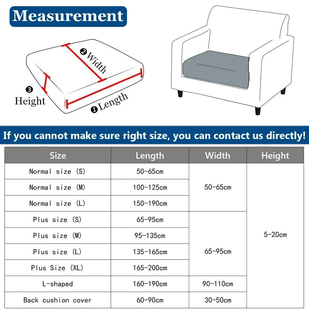 JACQUARDFIT Elastic Jacquard Sofa Cover