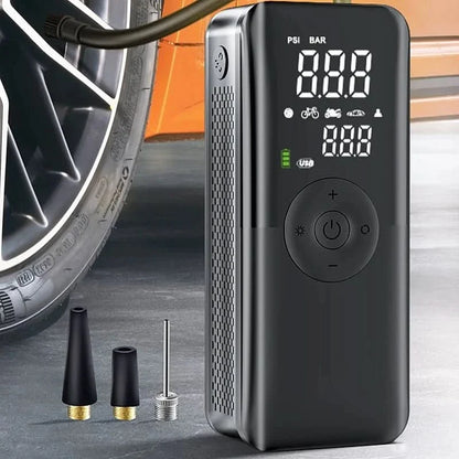 Portable Tire Inflator Portable Rechargeable Air Pump
