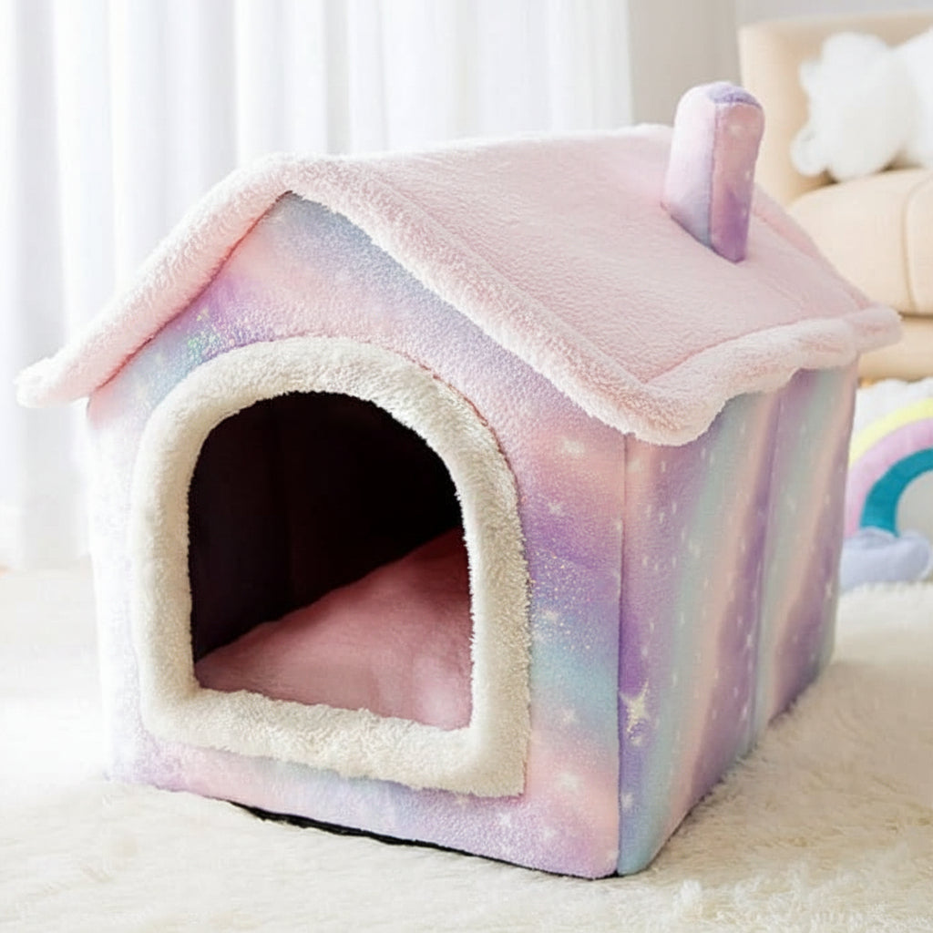 Fluffyhaven Pet House Cosy for Small Dogs & Cats