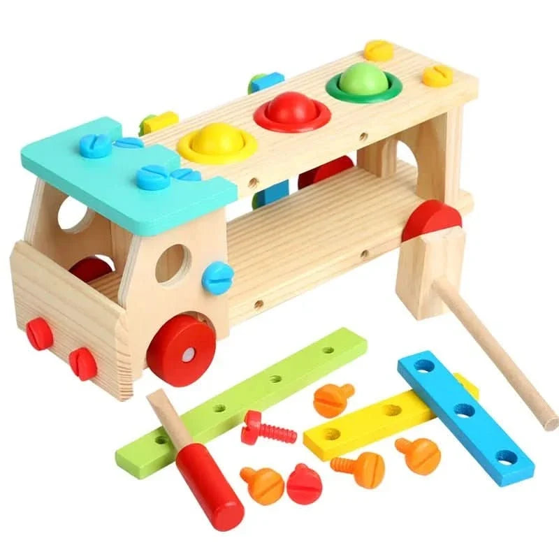 WOODTOOLS Montessori Wooden Tool Kit