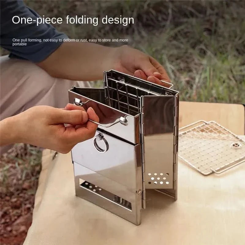 FLEXFIRE Portable Stainless Steel Camping Stove