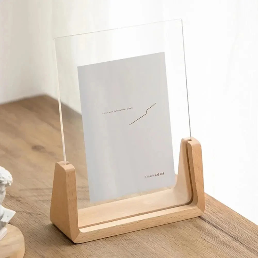 PHOTIQUE Acrylic Desk Picture Frame