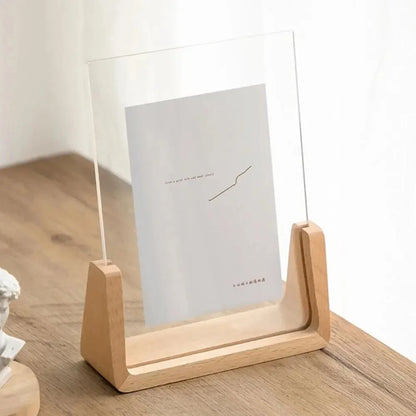 PHOTIQUE Acrylic Desk Picture Frame