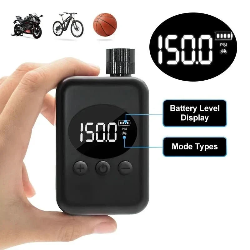 AirRide Pro Portable 150Psi Mini Bike Pump lifestyle image 2