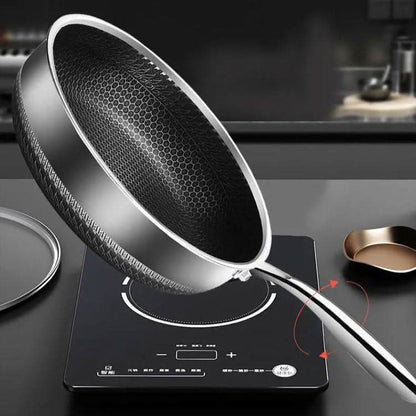 STEELCORE Stainless Steel Frying Pan