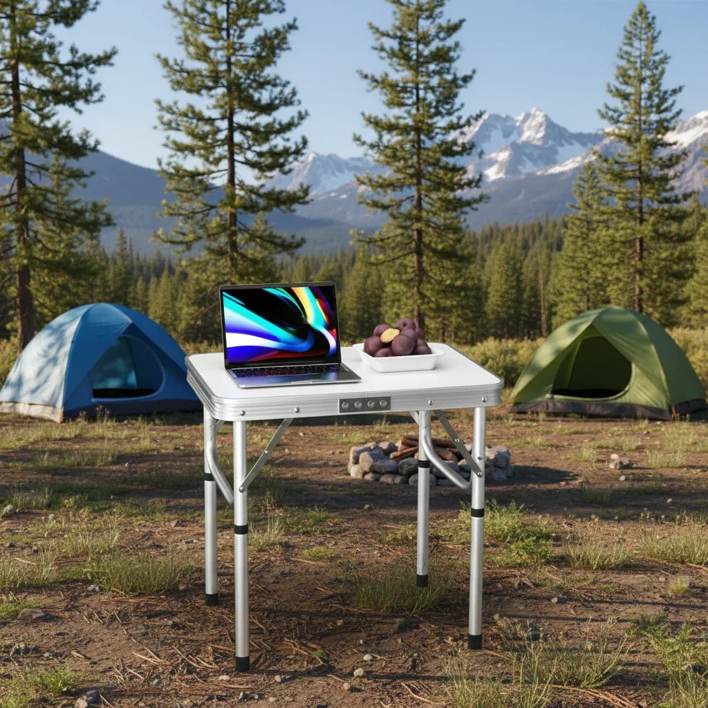 CAMPMASTER Foldable Outdoor Table lifestyle image
