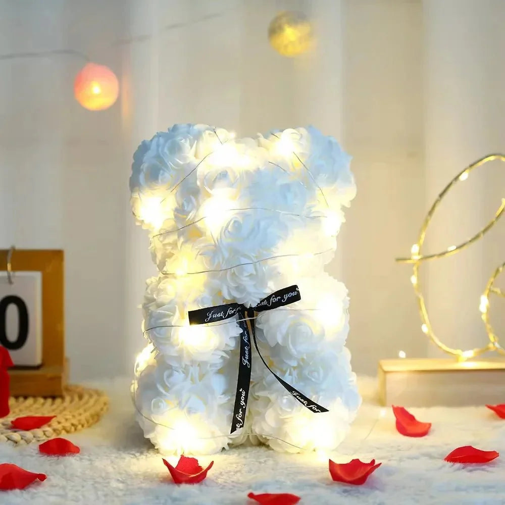 ROSABELLA Rose Teddy Bear Gift Set