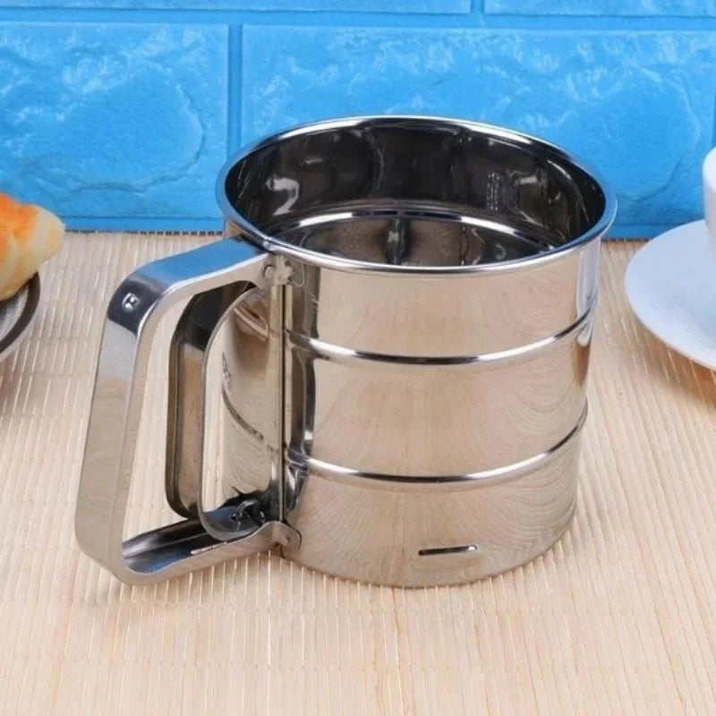 PRESSORA Single-hand Stainless Steel Flour Sifter