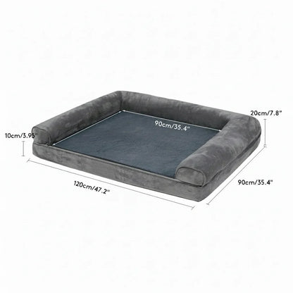 FURSUITE Orthopedic Foam Sponge Couch Bed