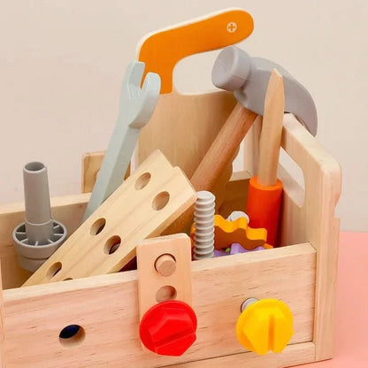 WOODTOOLS Montessori Wooden Tool Kit