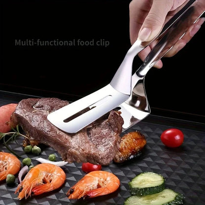 CLAMPSPAT Stainless Steel Spatula Tongs