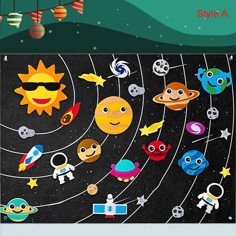 ImagiFelt Playboard Creative Tactile Game