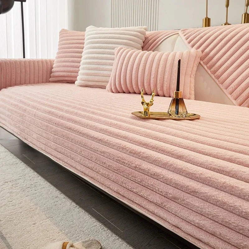COZYPUFF Luxurious Winter Sofa Cover
