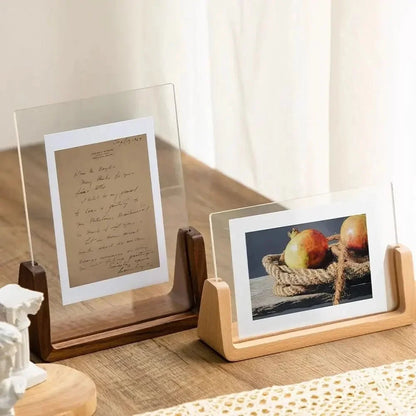 PHOTIQUE Acrylic Desk Picture Frame