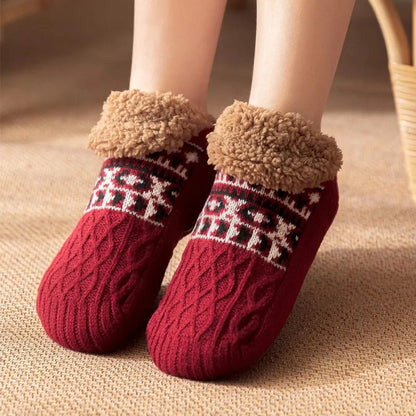 SNOWSOFT Thick Velvet House Socks