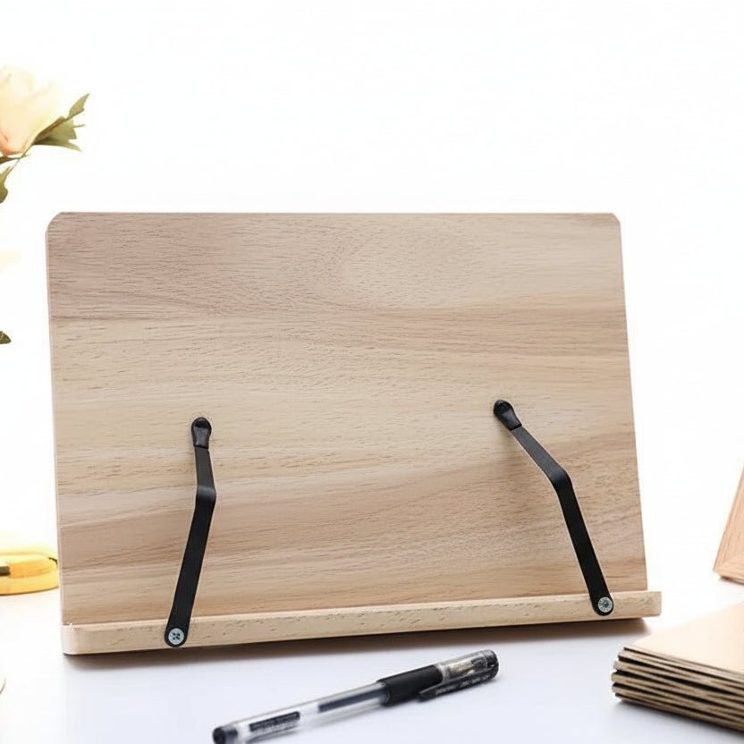 READSTYLE Adjustable Wooden Book Stand