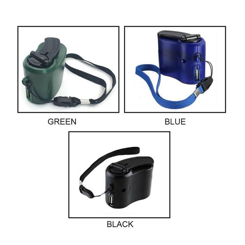 CRANKCHARGE Portable Hand Crank Emergency Charger