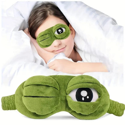 FROGSNOOZE 3D Frog Sleep Mask