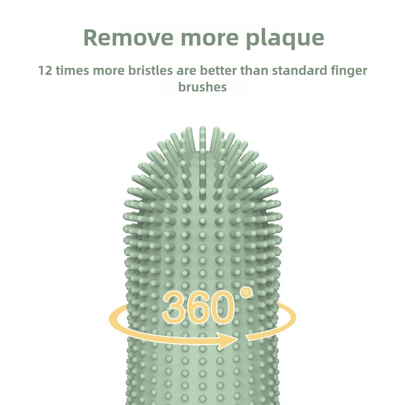 DENTEEZ 360 Finger Toothbrush for Dogs & Cats