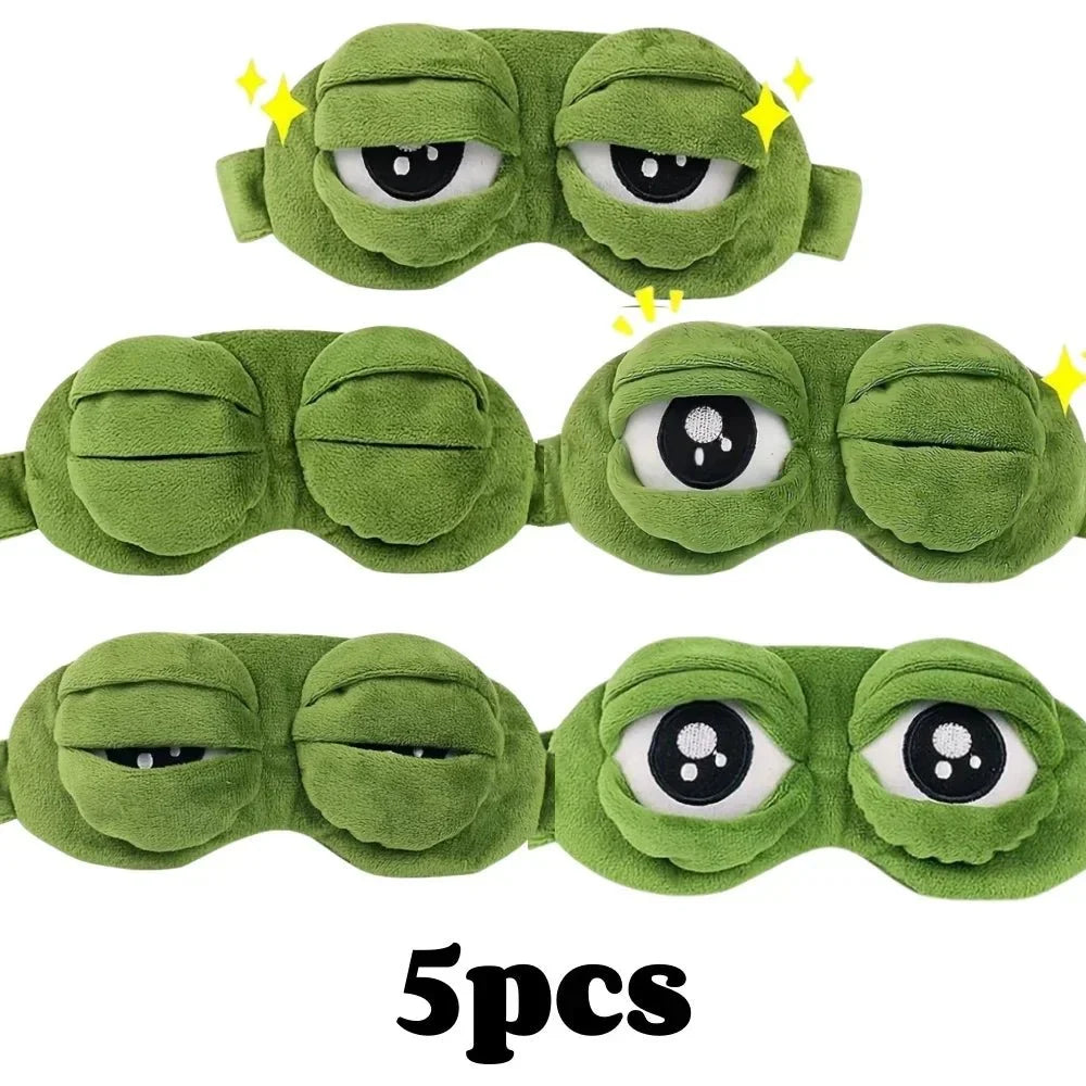 FROGSNOOZE 3D Frog Sleep Mask