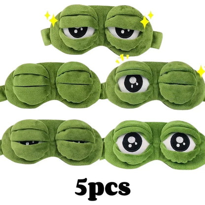 FROGSNOOZE 3D Frog Sleep Mask