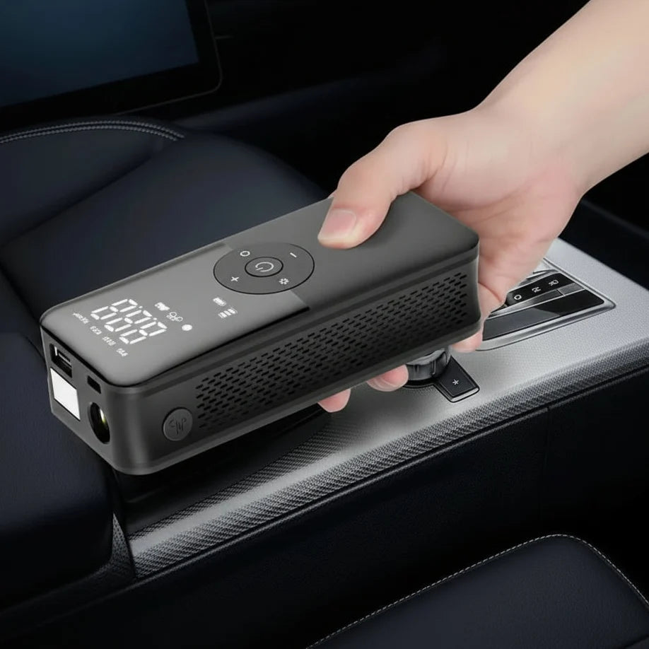 Portable Tire Inflator Portable Rechargeable Air Pump