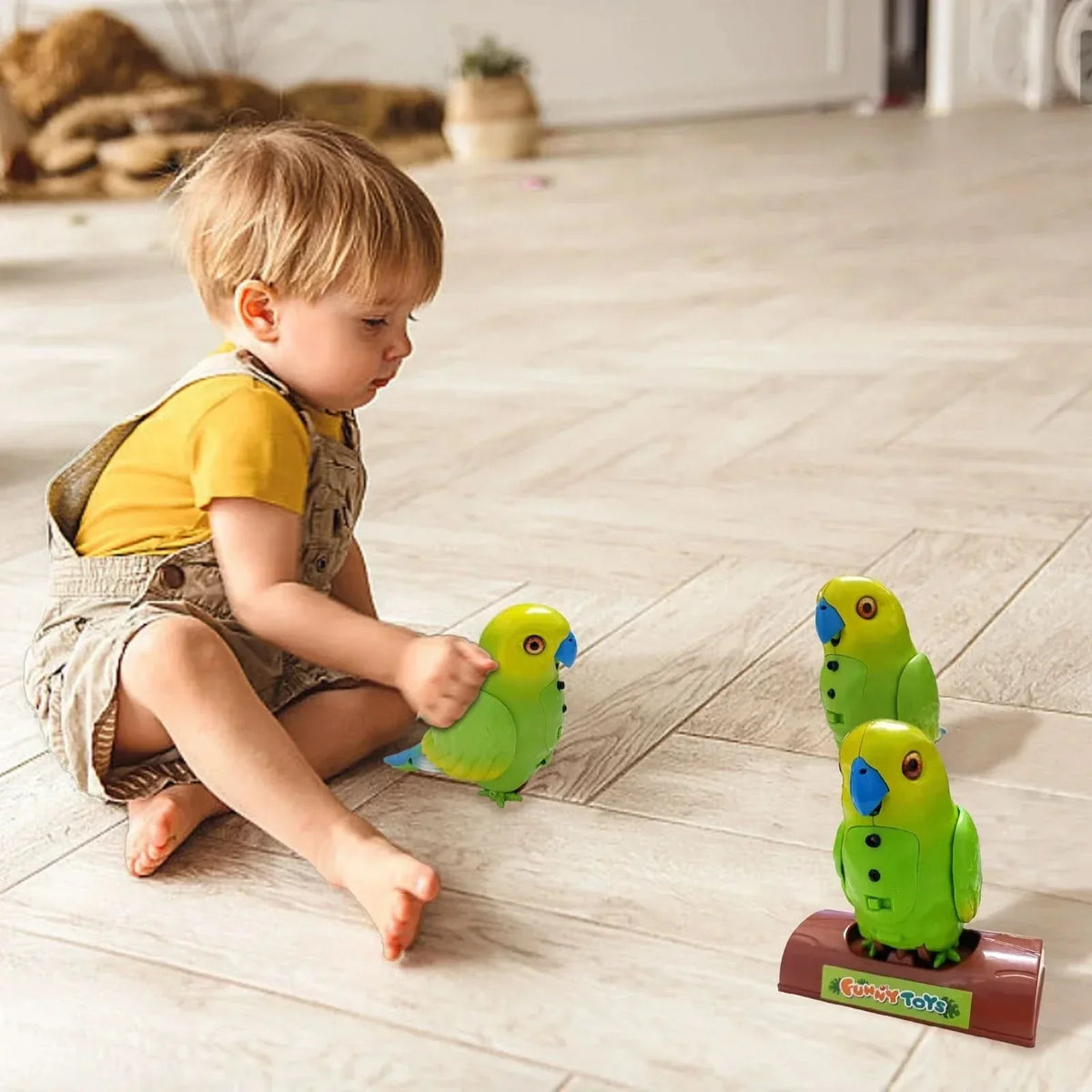 TalkyBird Interactive Talking Parrot