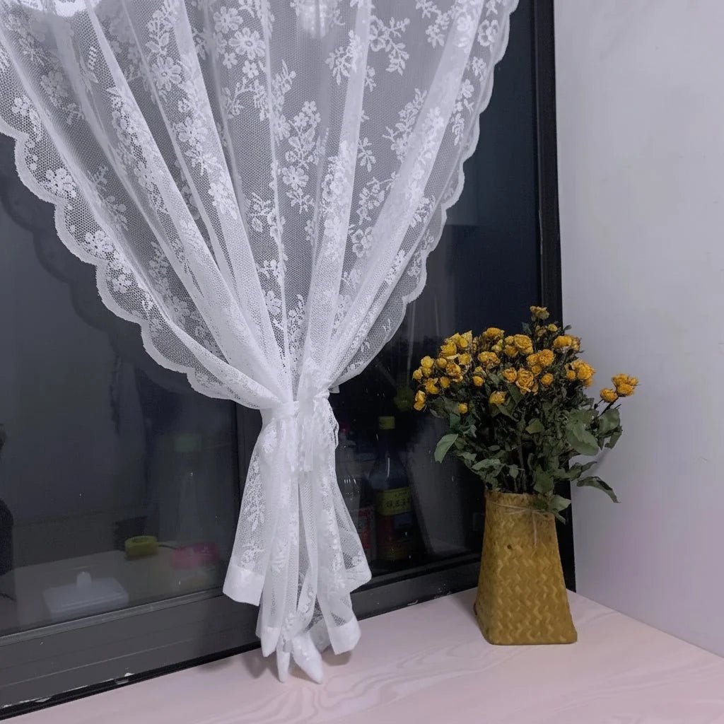 ELVAROSE Transparent Curtain Panel