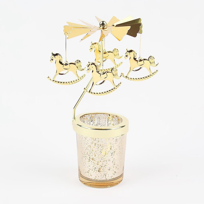 ROMANIVA Metal Candle Holder