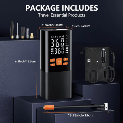 INFLATIQ Portable 180 PSI Air Compressor