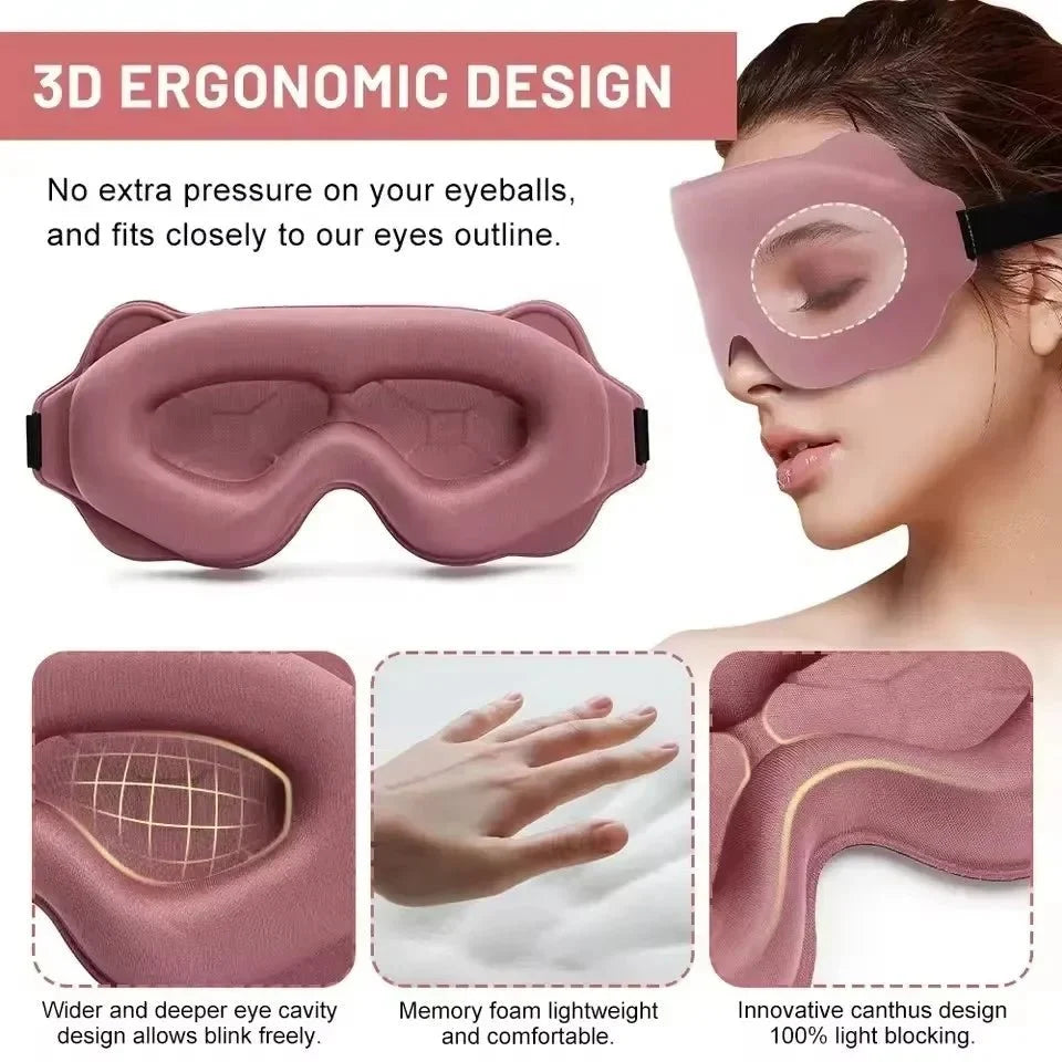 DREAMSHADE Light-Blocking Memory Foam Sleep Mask