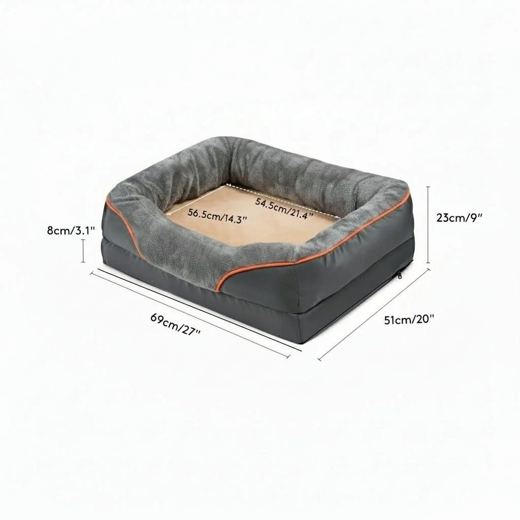 LEVAPET Waterproof Orthopedic Dog Bed
